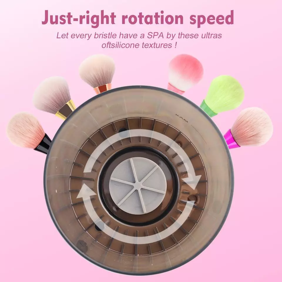 Electric Makeup Brush & Sponge Cleaner