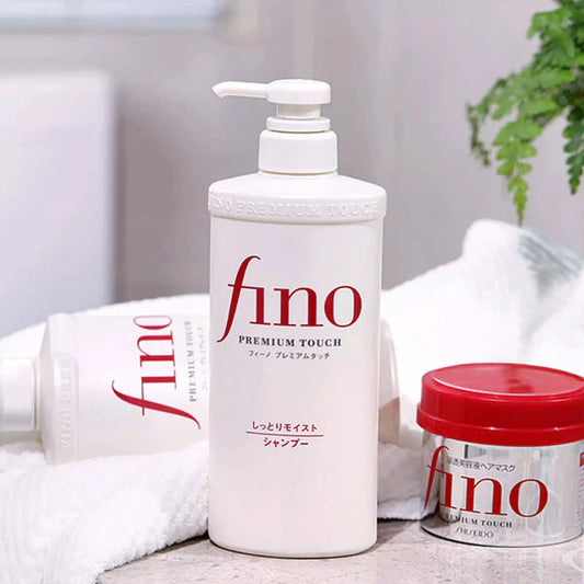 Fino Korean Hair Care Set – Shampoo, Conditioner & Mask