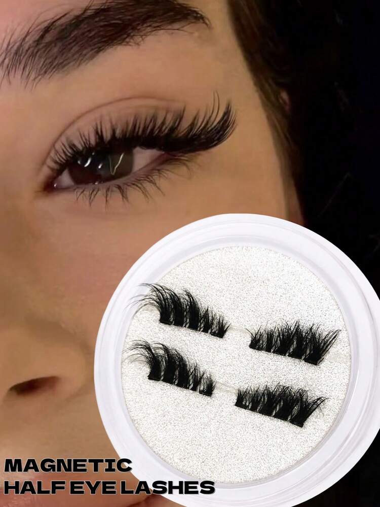 Magnetic Half-Eyelashes